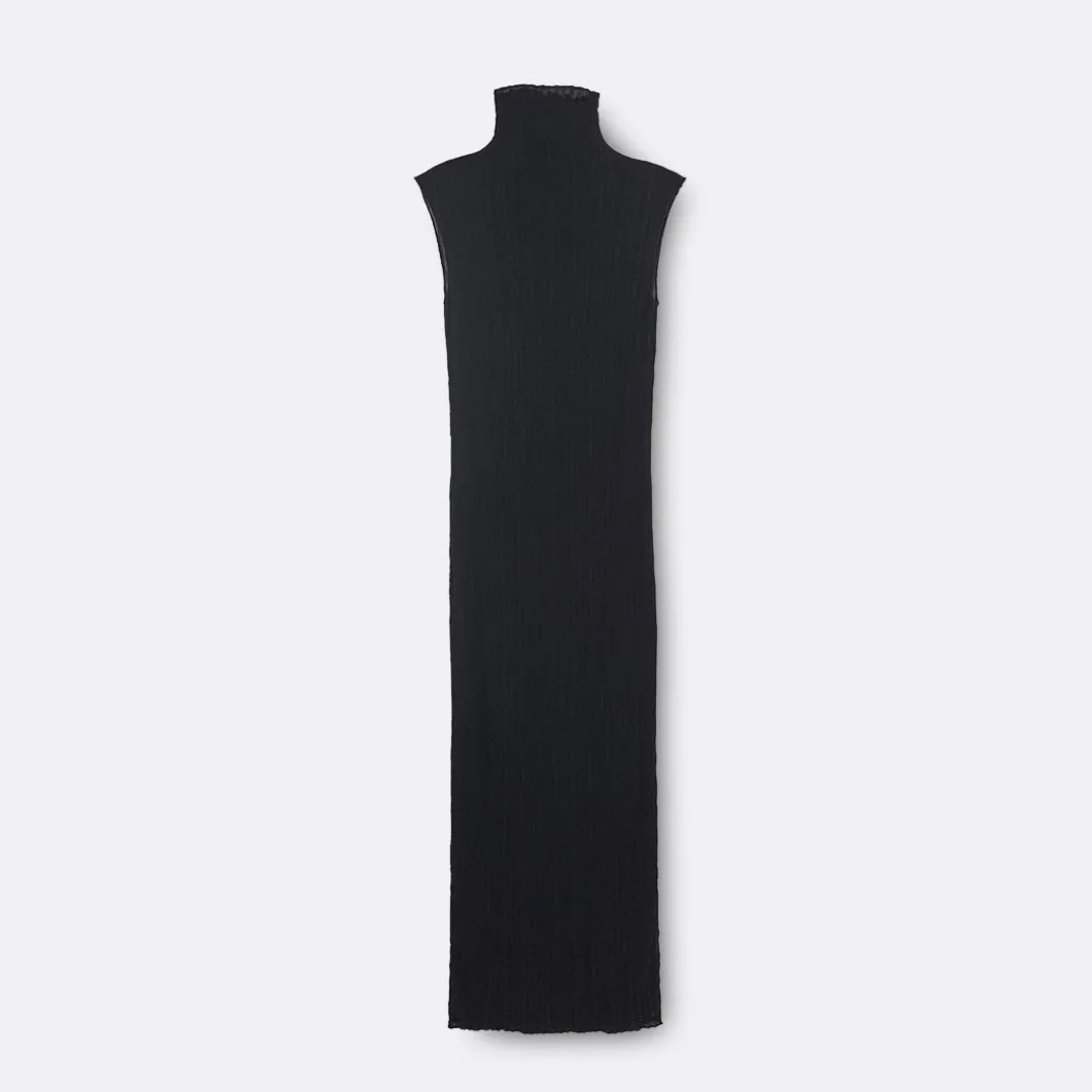 A LINE Silk-Blend See-Through Dress>Woman Dresses & Jumpsuits