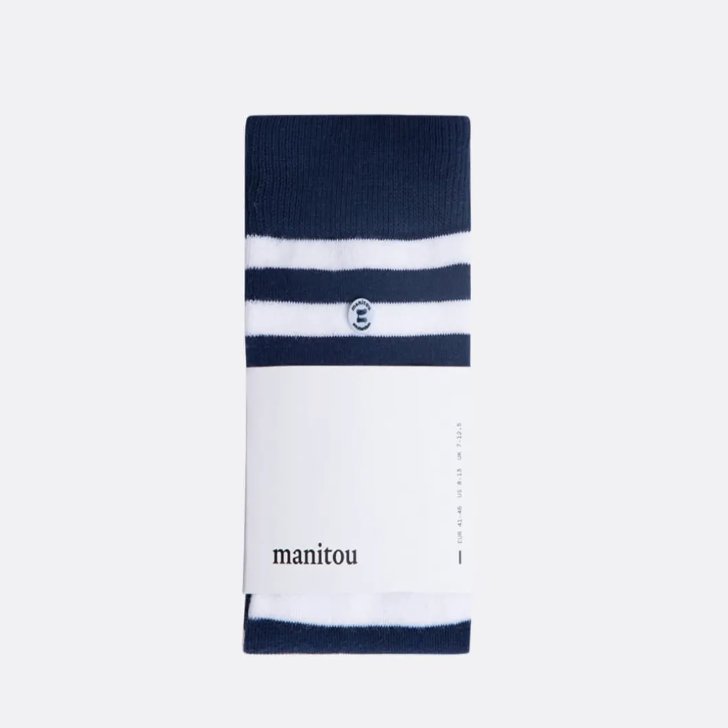 Manitou Amsterdam Stripe Affairs Classic Breton Socks>Woman Socks
