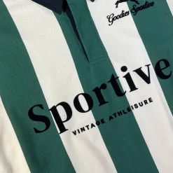 Goodies Sportive Striped Retro Polo><noscript><img width=