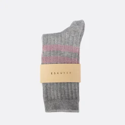 Escuyer Stripes Socks>Man Socks