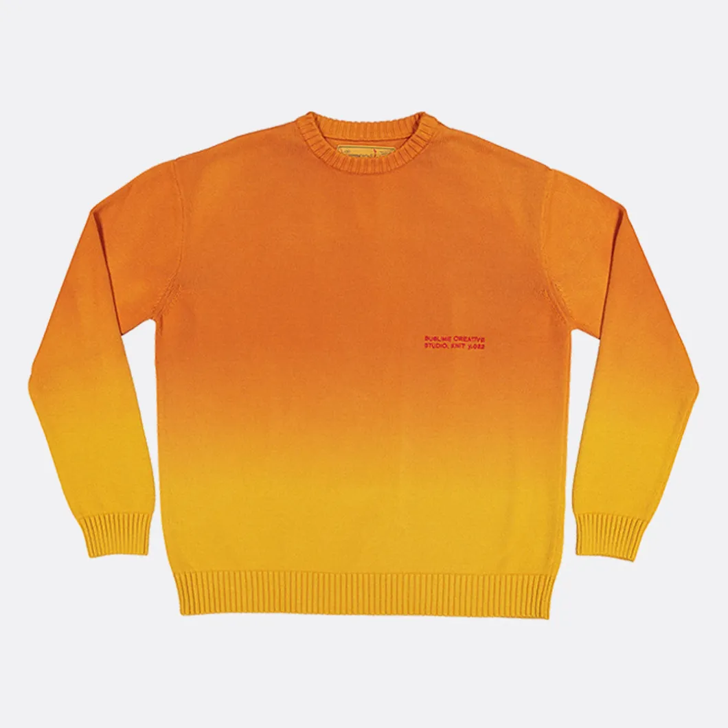 Sublime Sunset Knit>Man Sweaters
