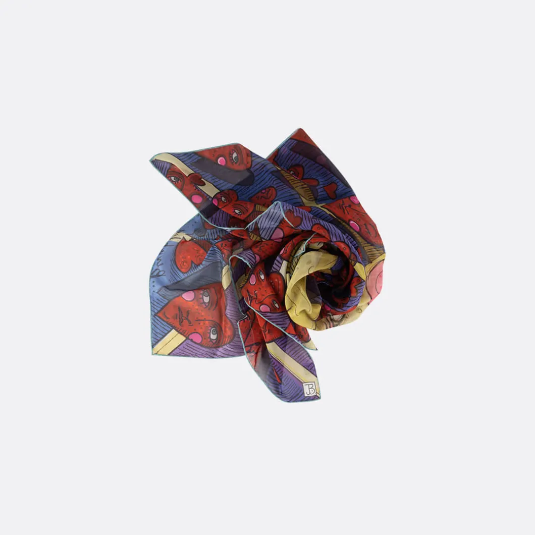 Berriblue Tfrlab_01 Fame Scarf>Woman Scarves & Gloves